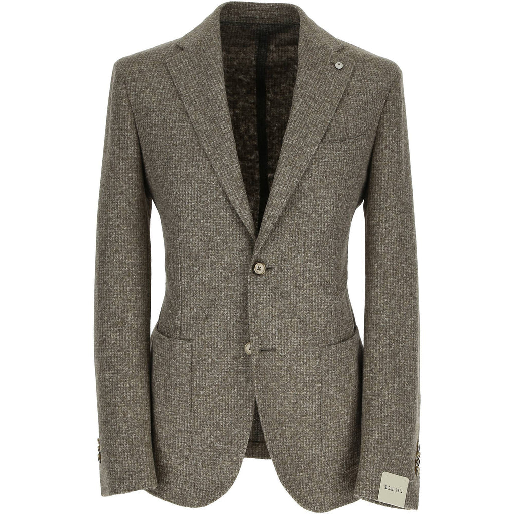 L.B.M. 1911 Giacca in Jersey beige