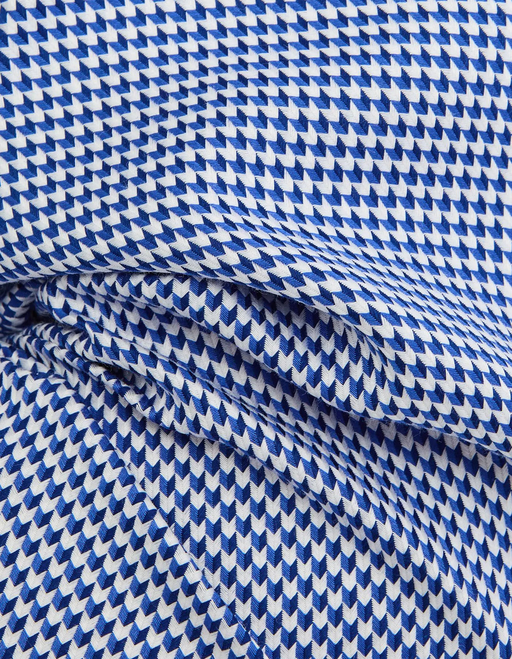 Xacus Camicia Collo francese Fantasia Armaturato Blu navy