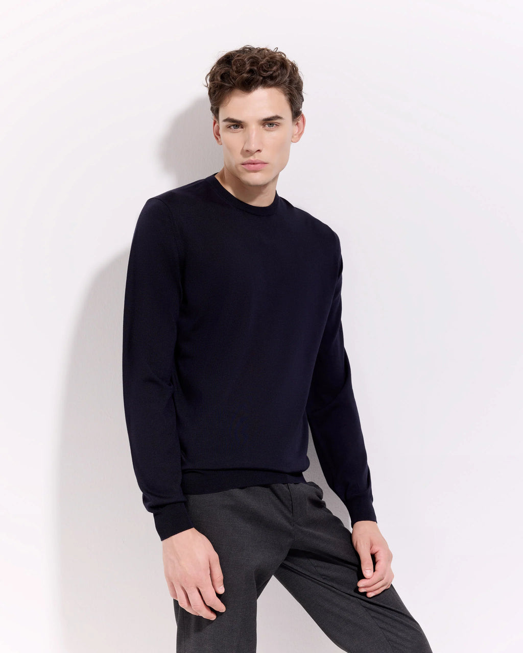 Filippo De Laurentiis girocollo in Royal Merino