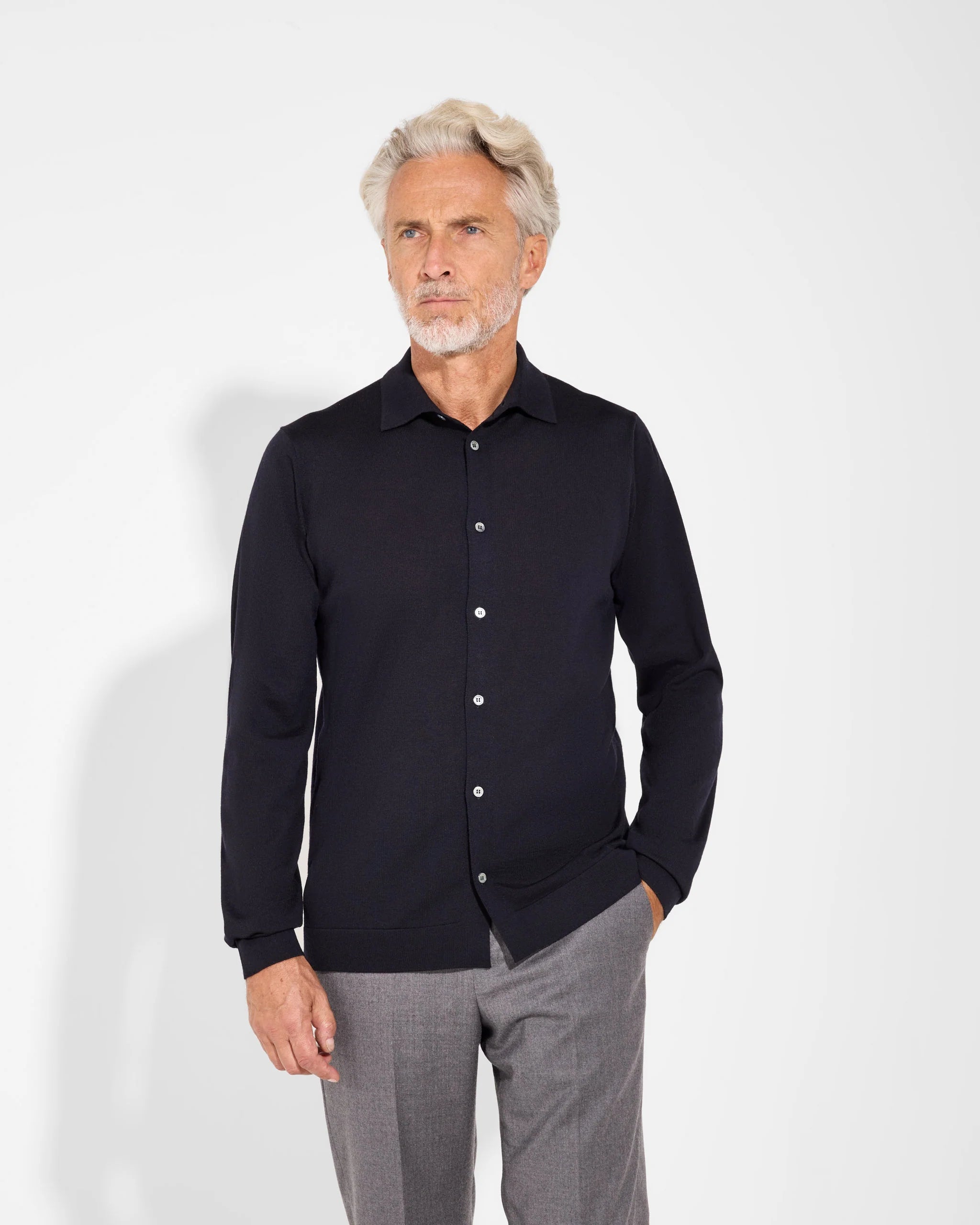 Filippo De Laurentiis camicia Royal Merino