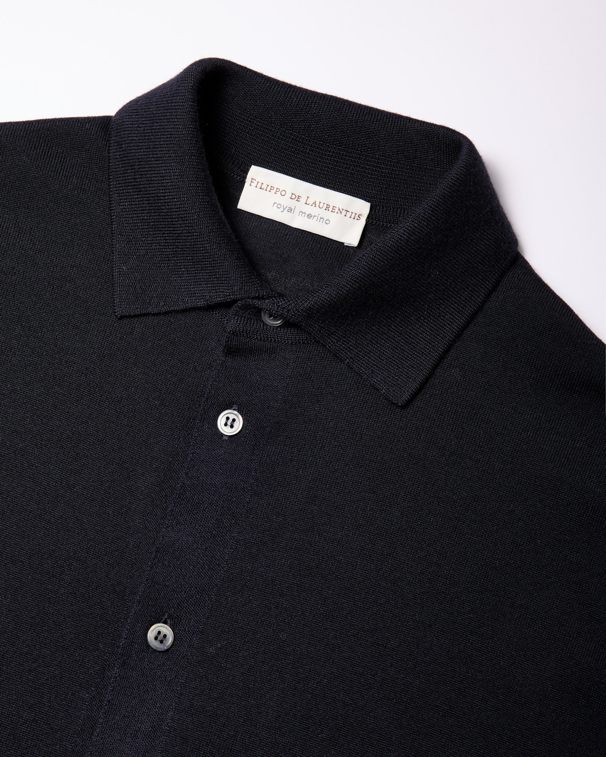 Filippo De Laurentiis camicia Royal Merino