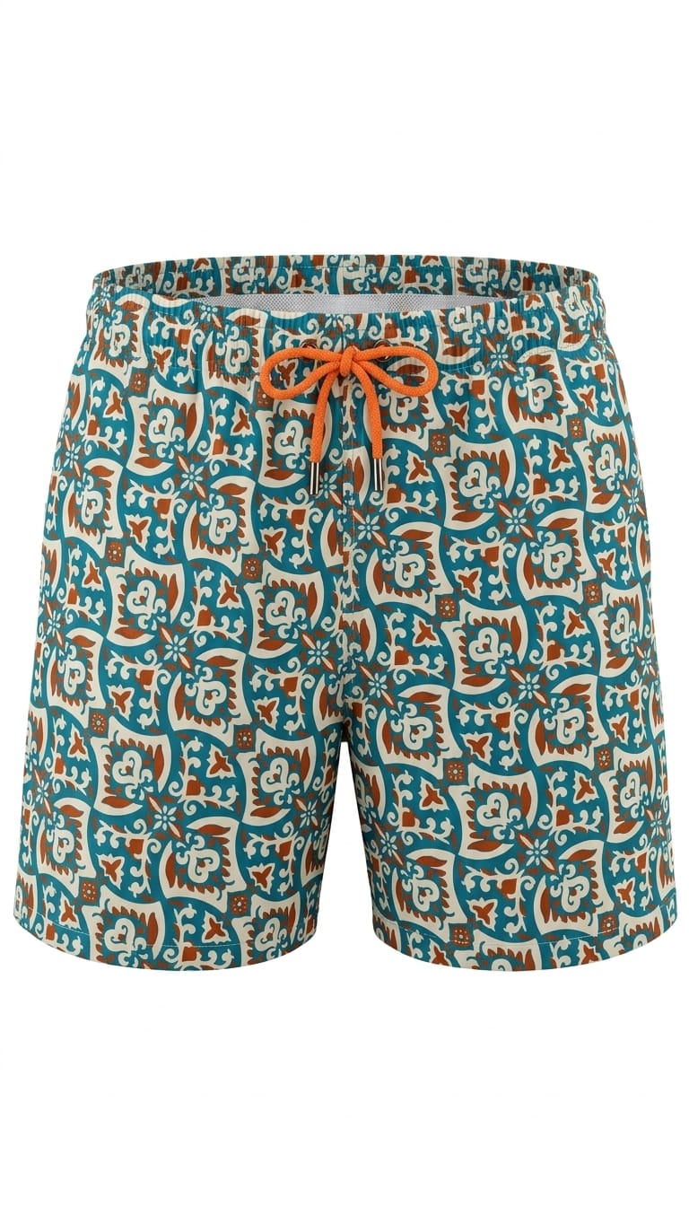 Gallo Boxer mare fantasie maioliche