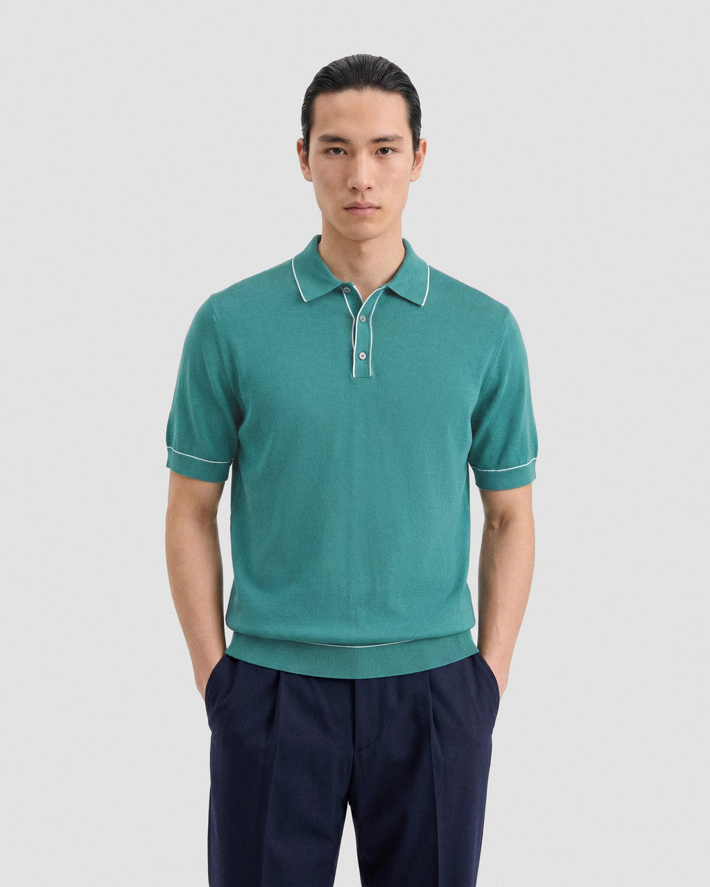 Filippo De Laurentiis Polo in Giza cotton