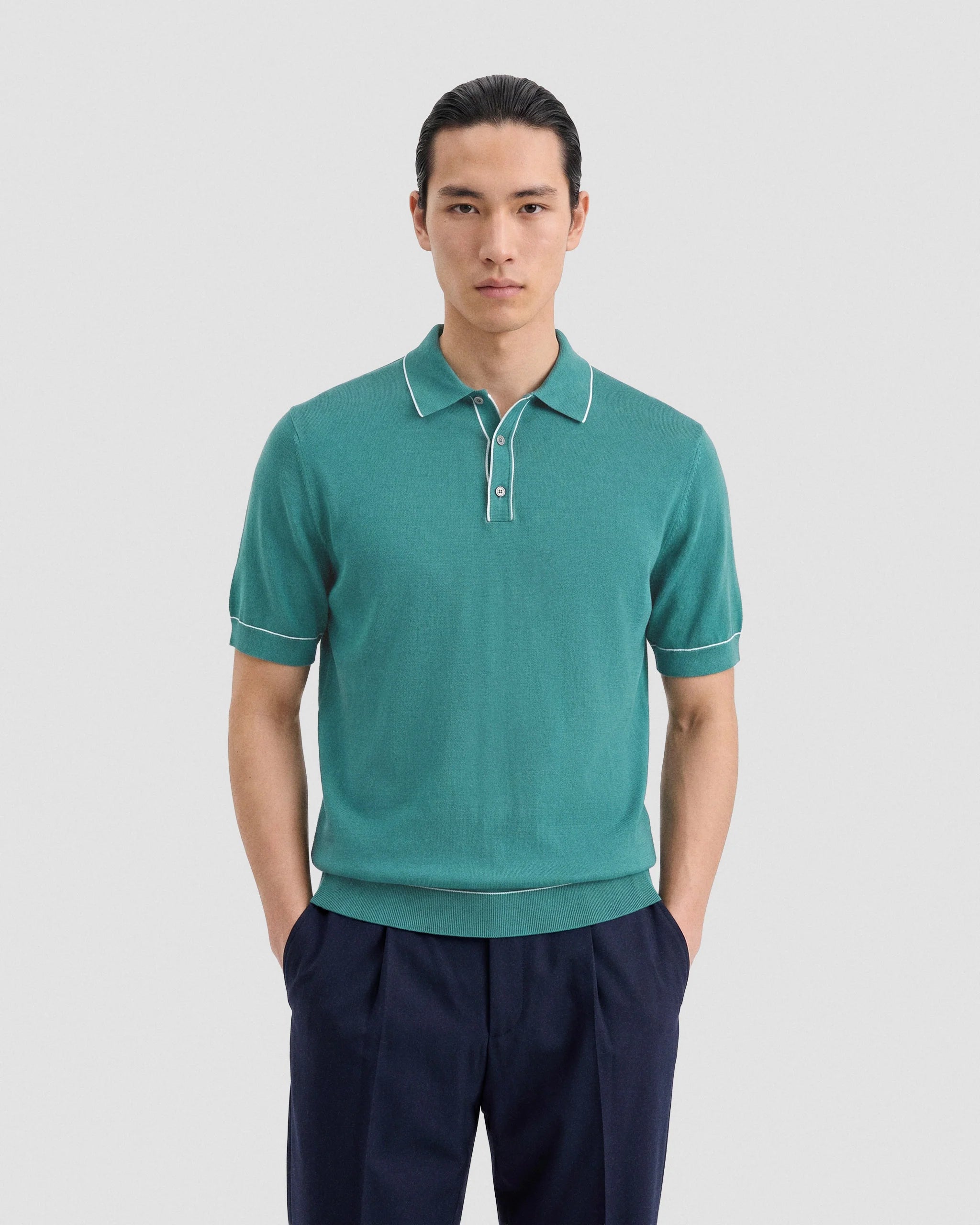 Filippo De Laurentiis Polo in Giza cotton