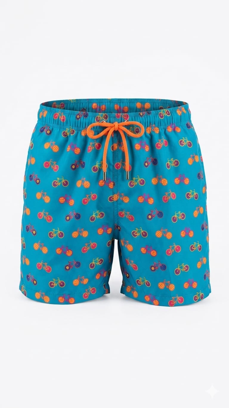 Gallo Boxer mare fantasie biciclette