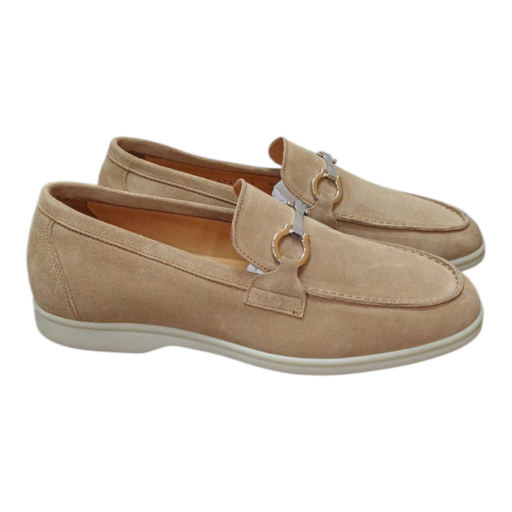 Berwick Mocassino in camoscio beige