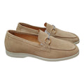 Berwick Mocassino in camoscio beige
