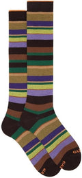 Gallo Calze caldo cotone righe multicolor