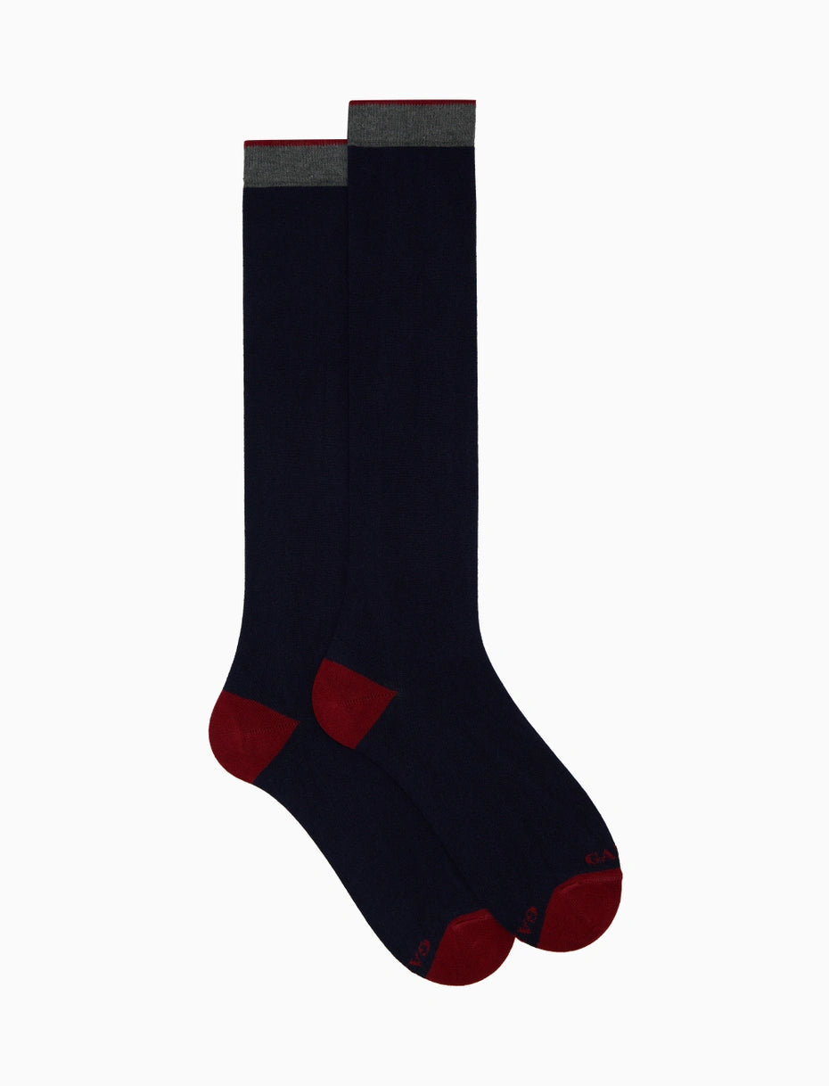Gallo calza cotone e cashmere