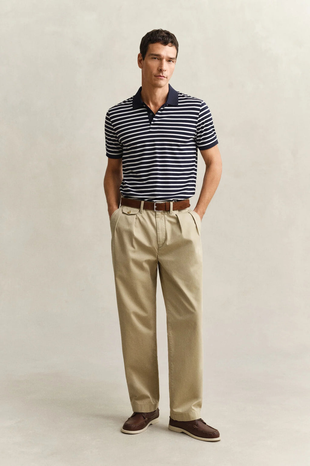 Gant Polo a righe in cotone Pima