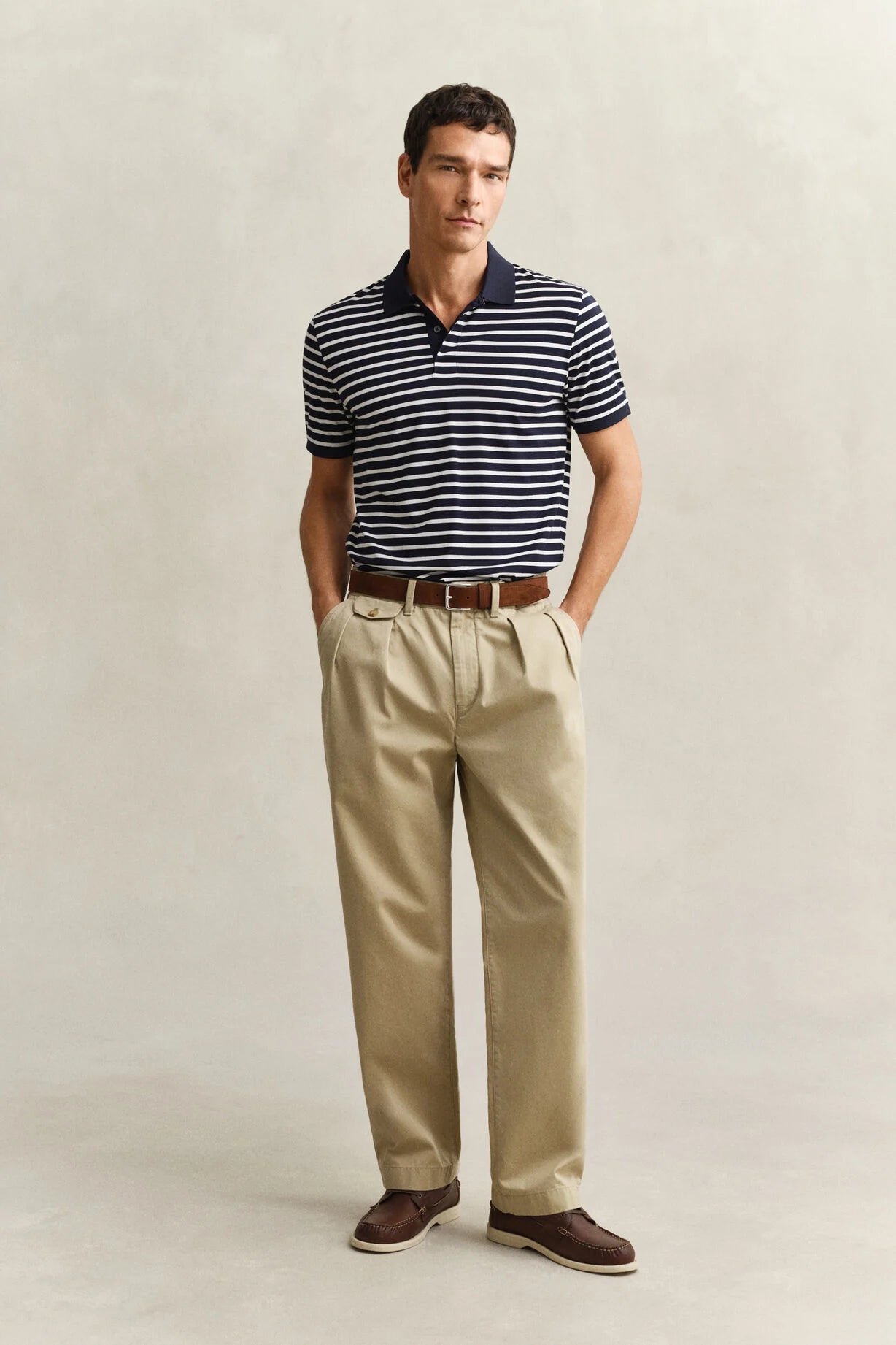 Gant Polo a righe in cotone Pima