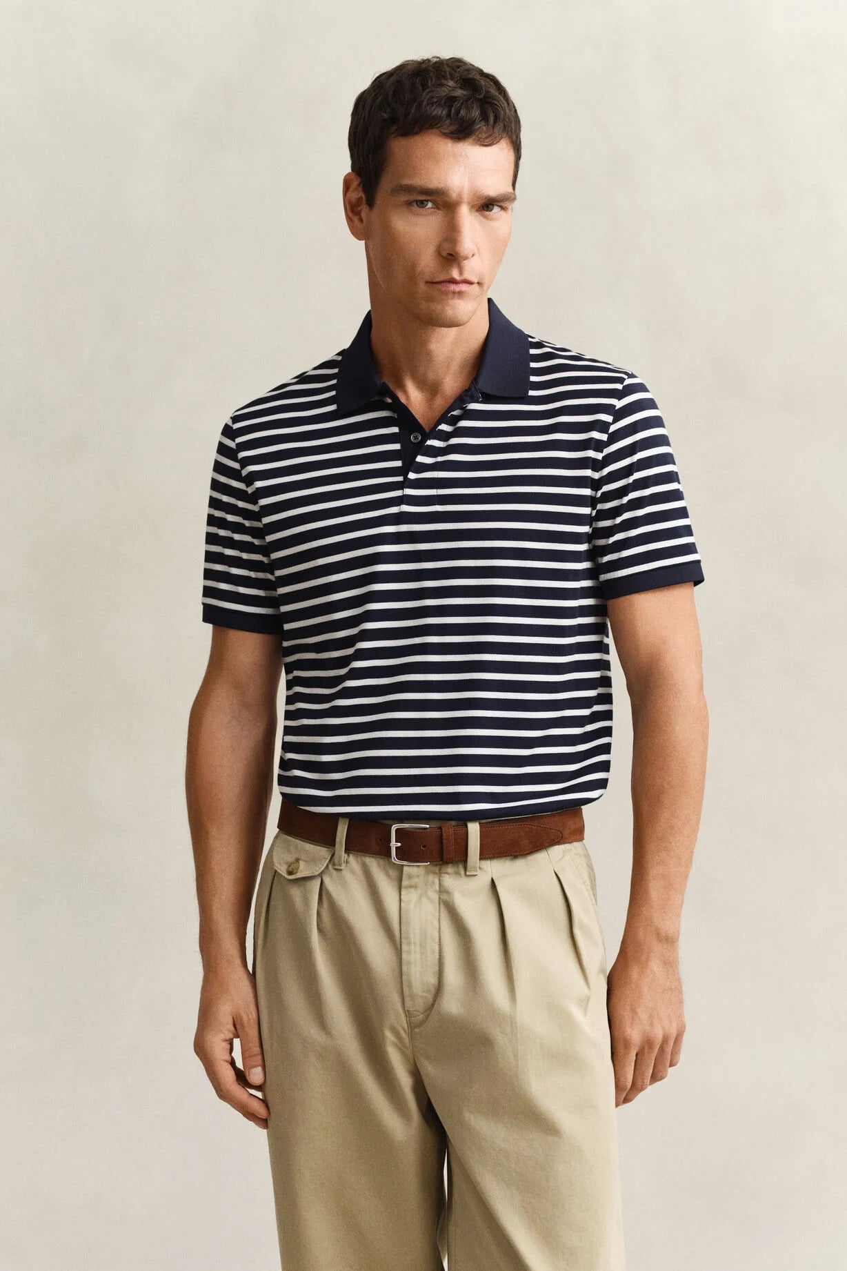 Gant Polo a righe in cotone Pima