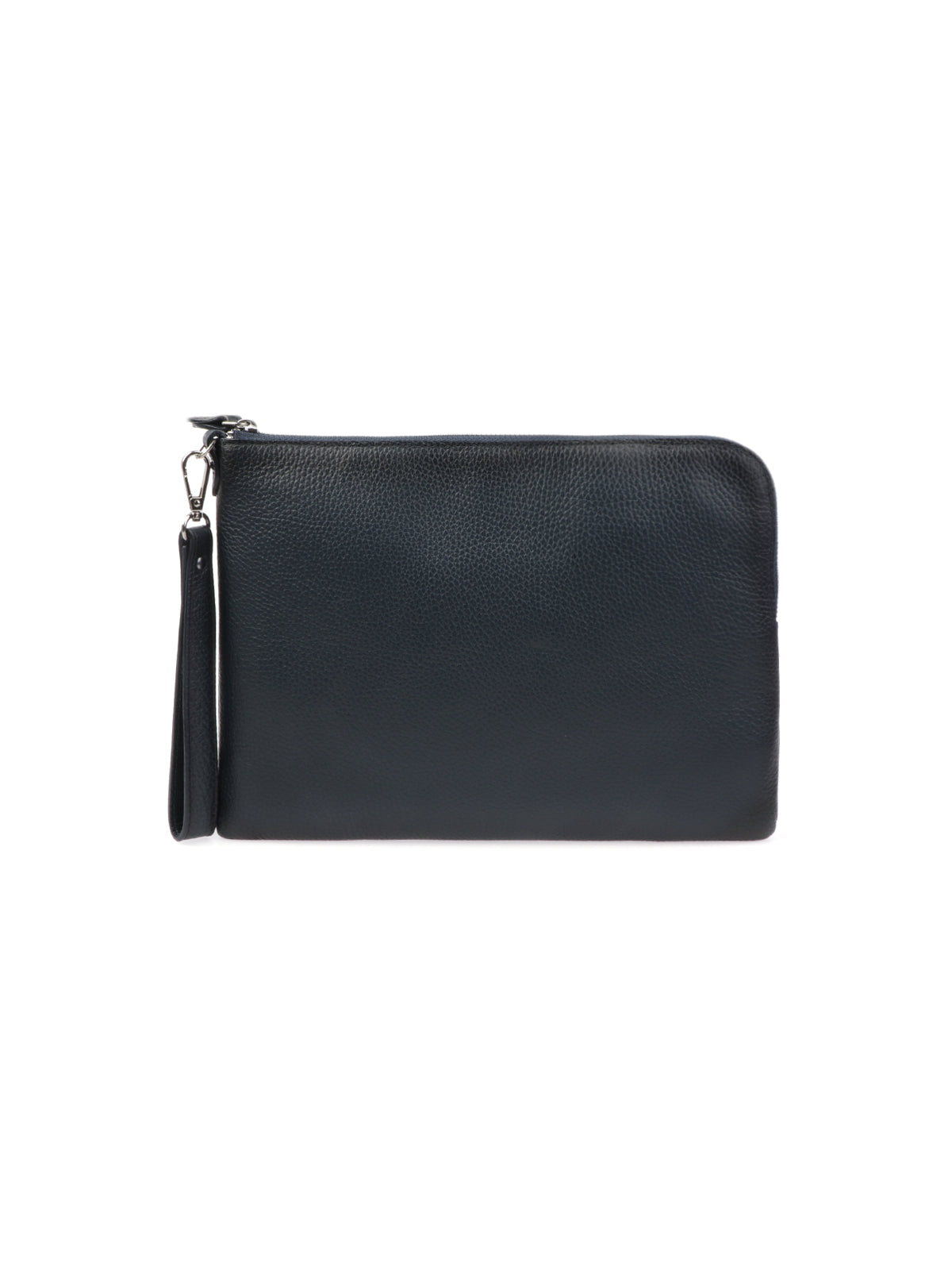 Alberto Luti Pochette uomo anticato in pelle