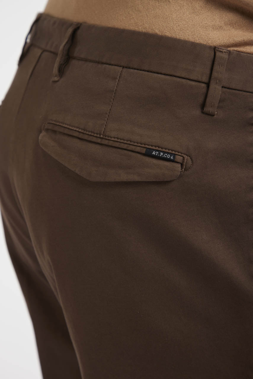 At.p.co Pantaloni chino Gabardina stretch