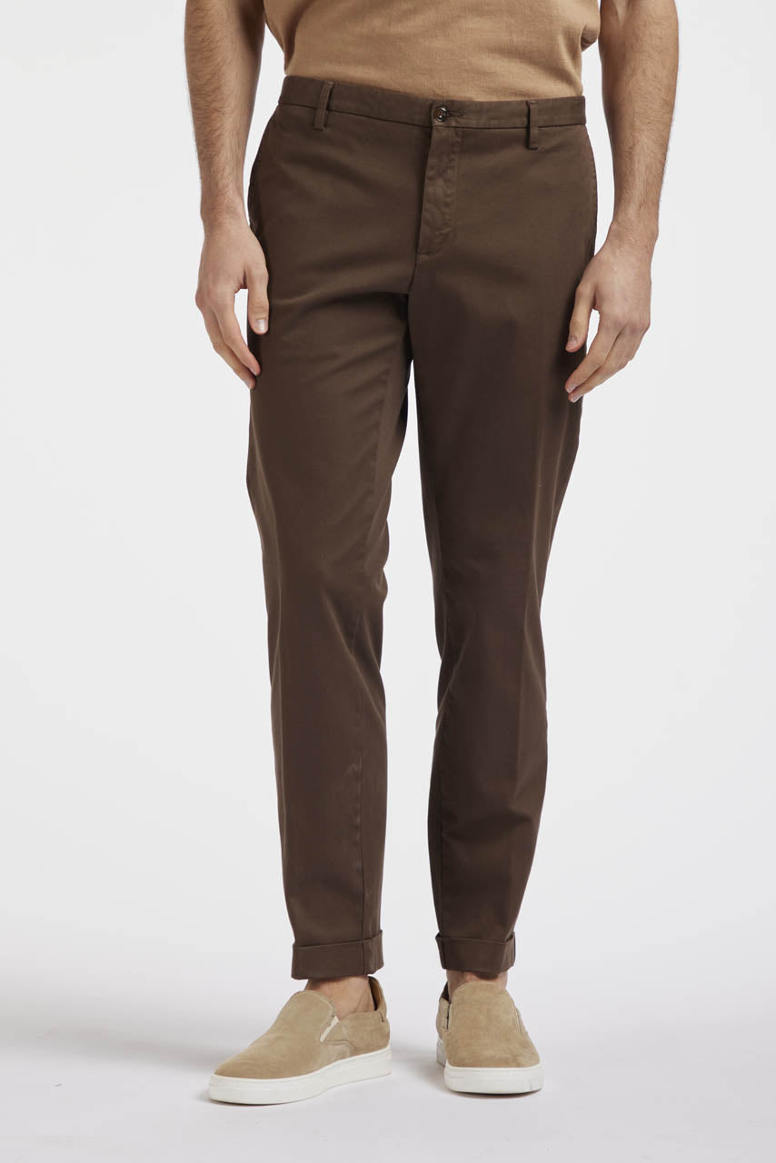 At.p.co Pantaloni chino Gabardina stretch