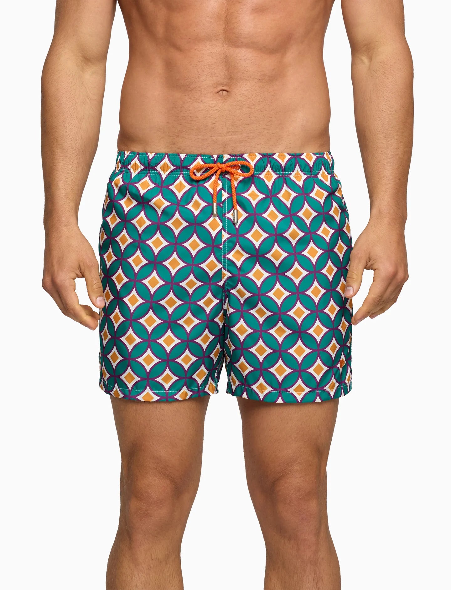Gallo Boxer mare uomo fantasia cerchi intrecciati