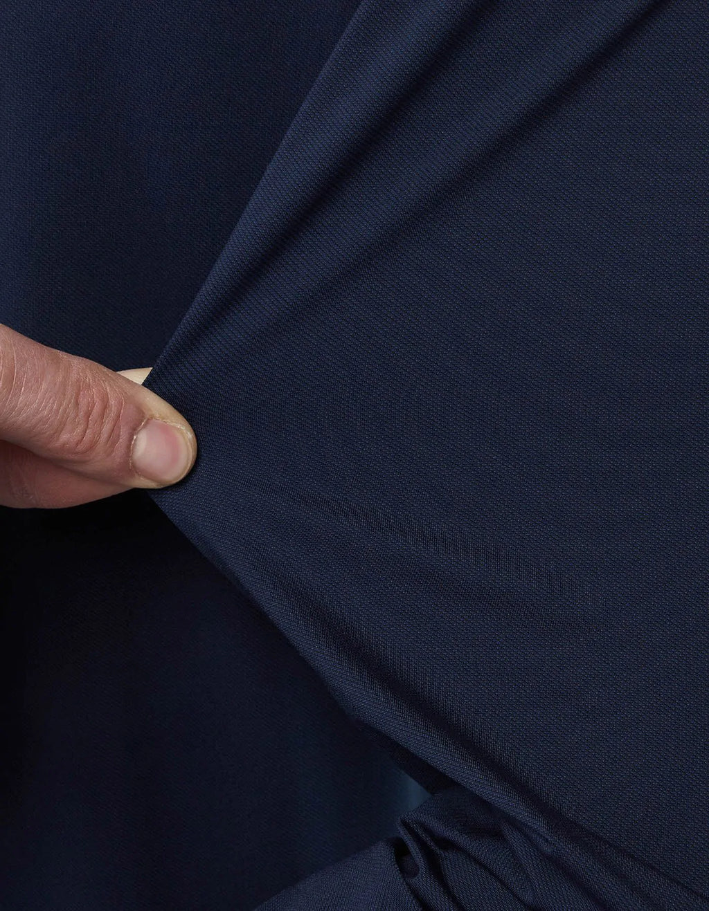 Xacus Camicia Collo francese Tinta Unita Blu navy