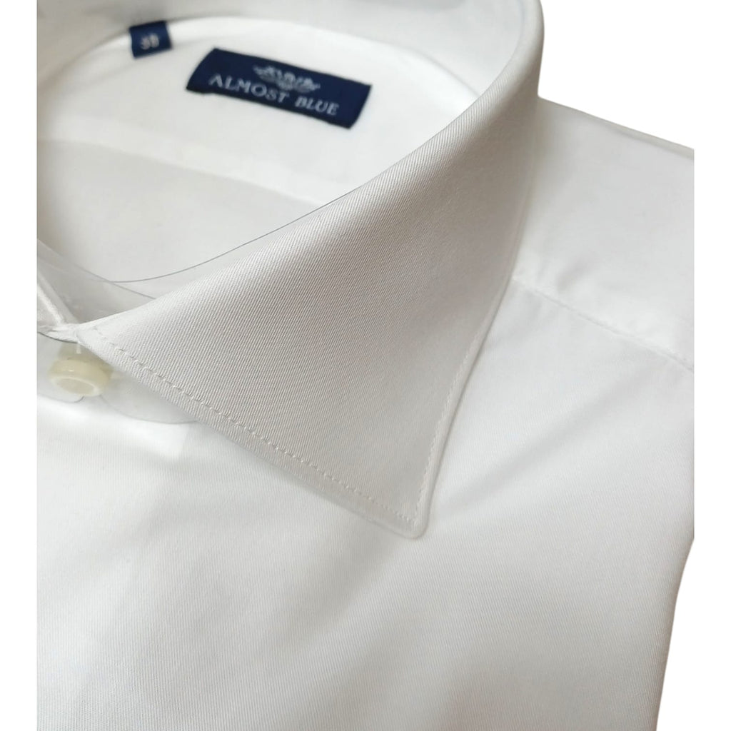 Camicia Almost Blue Twill tinta unita