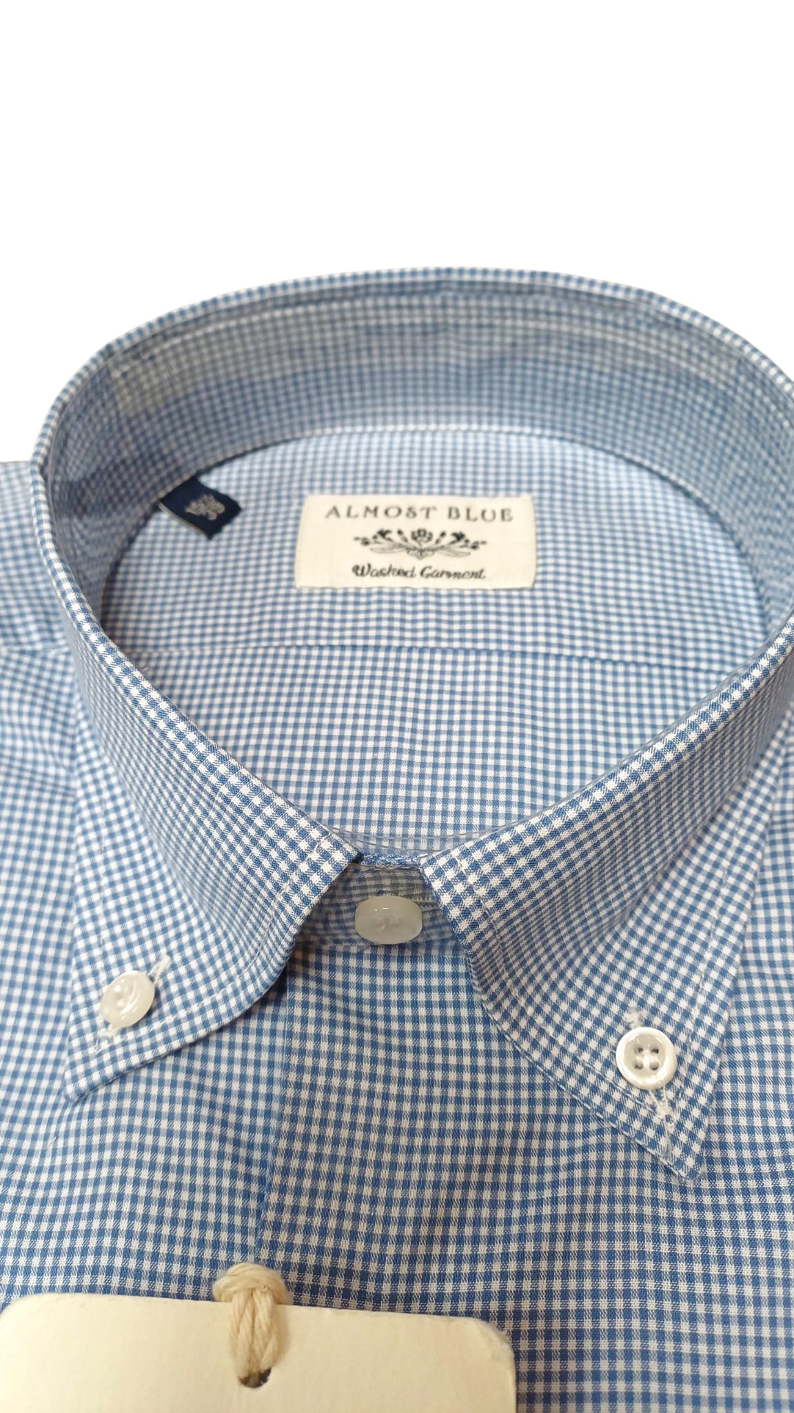 Almost Blue Camicia button down micro check