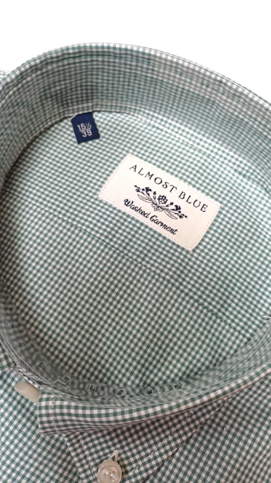 Almost Blue Camicia button down micro check