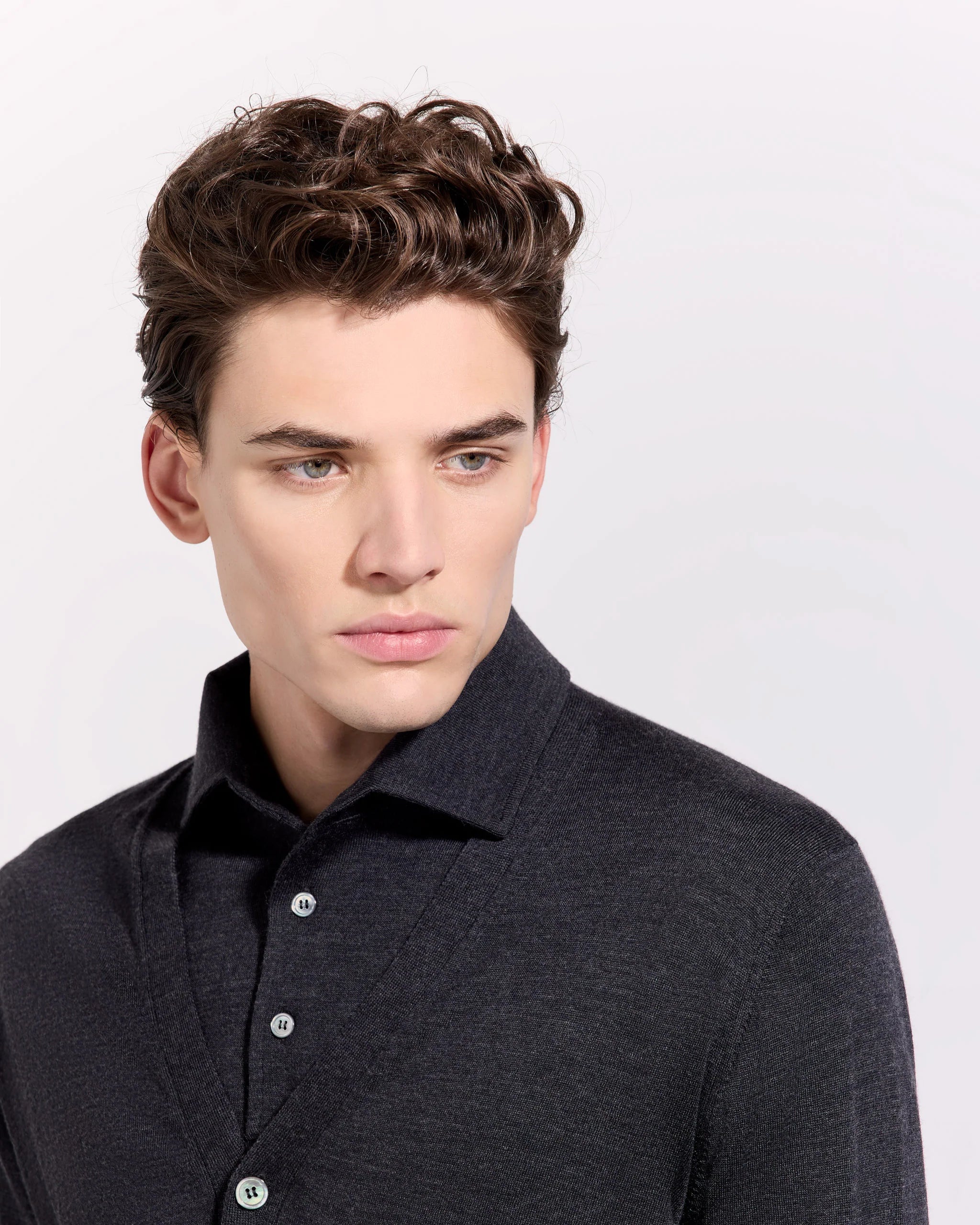 Fillippo De Laurentiis cardigan lana e cashmere