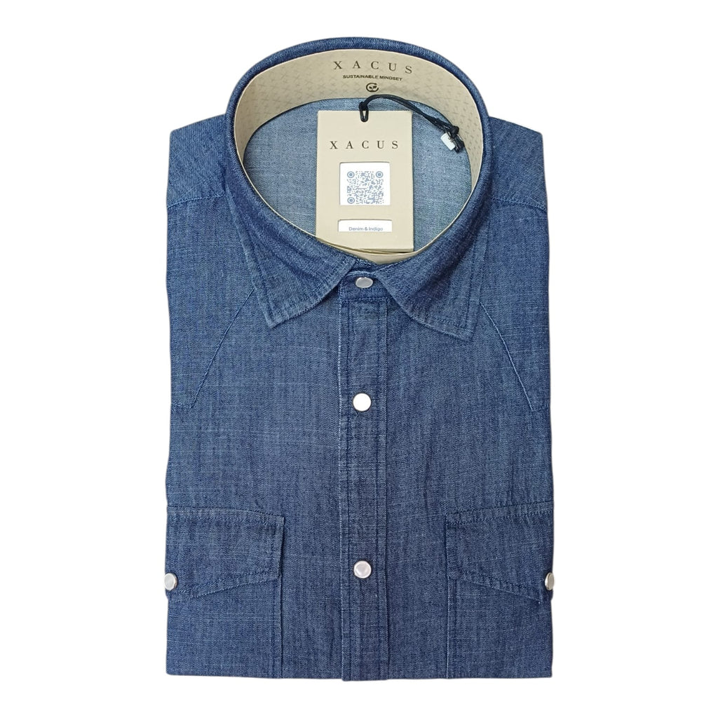 Xacus Camicia denim texana