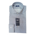 Camicia Almost blue fantasia bianco stampato