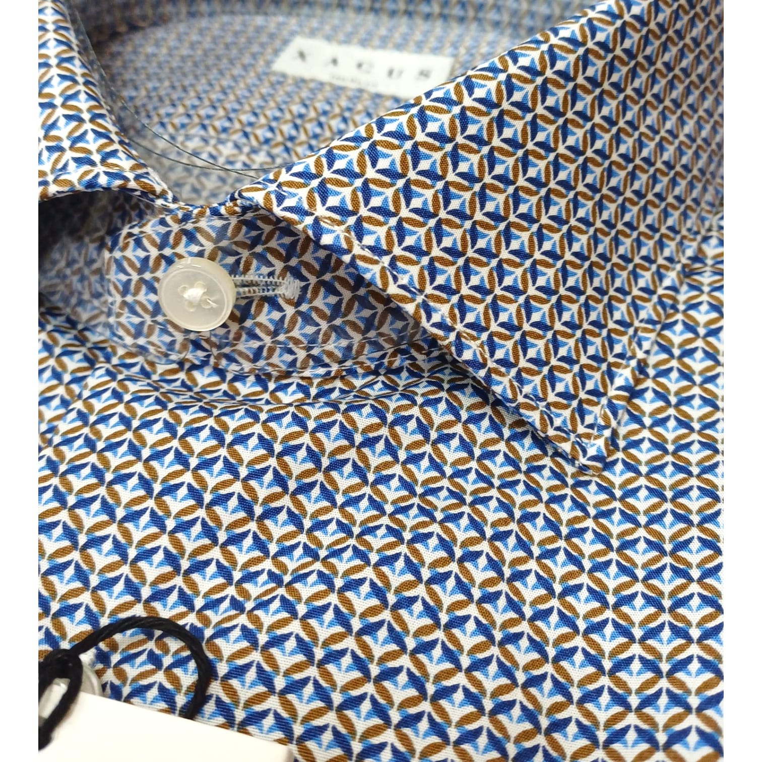 Xacus Camicia micro fantasia