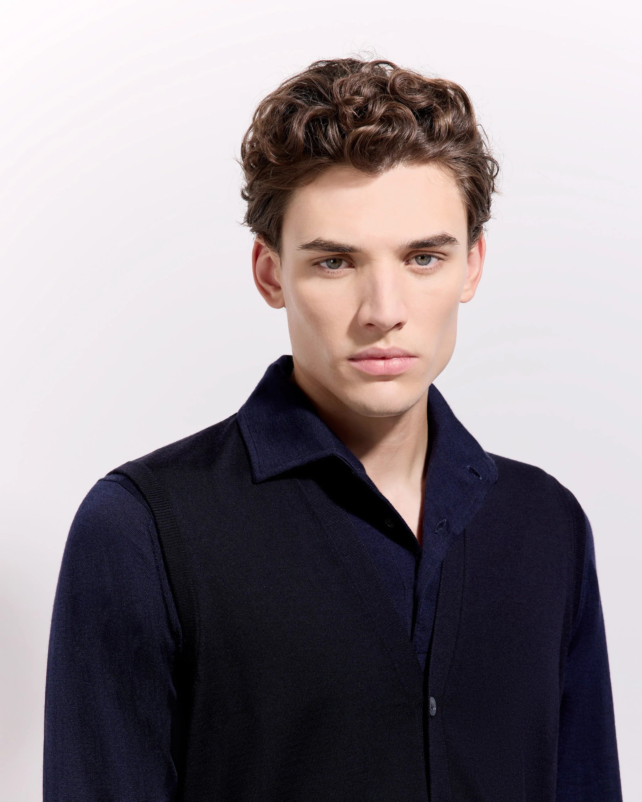 Filippo De Laurentiis Gilet lana e cashmere