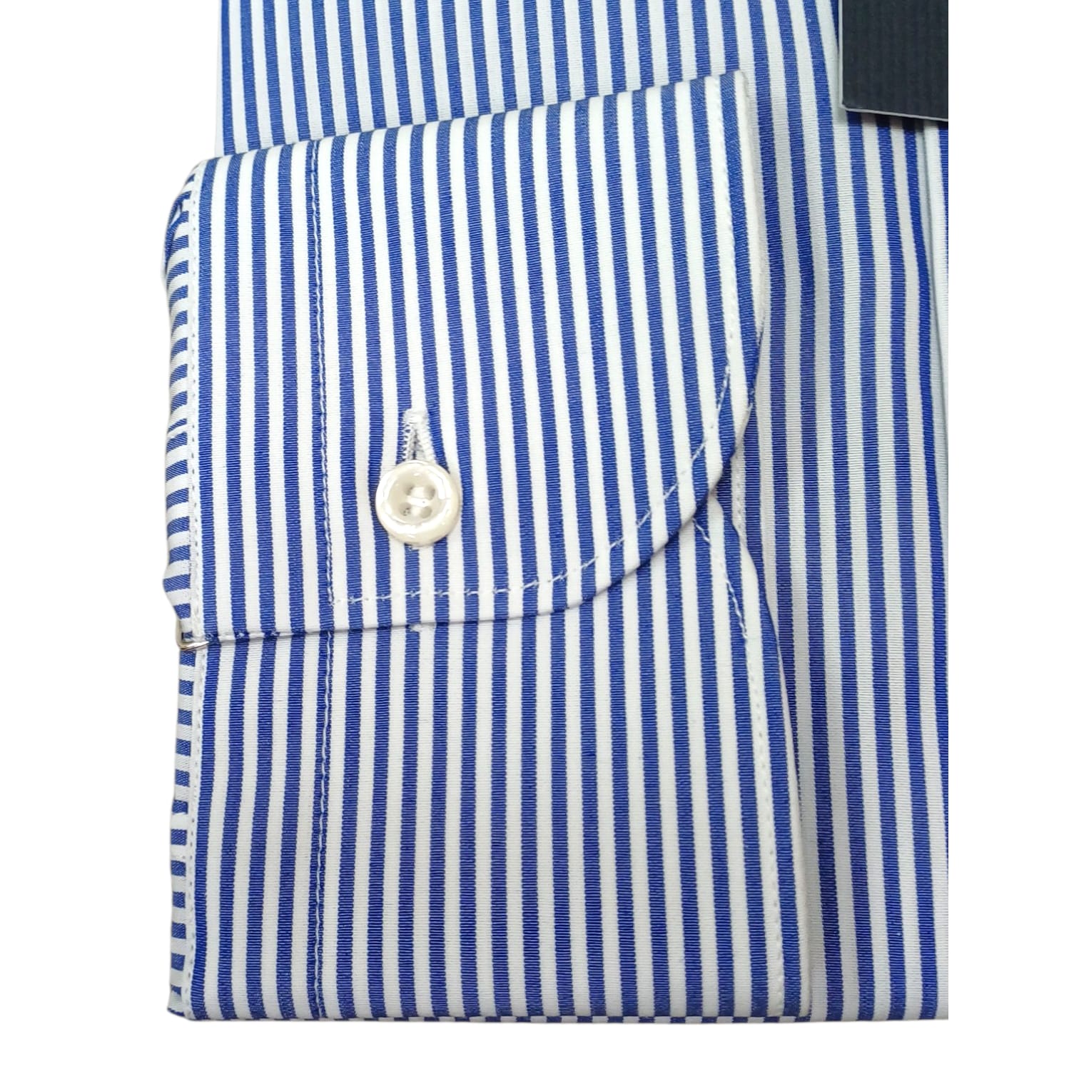 Camicie Almost blue riga larga collo francese