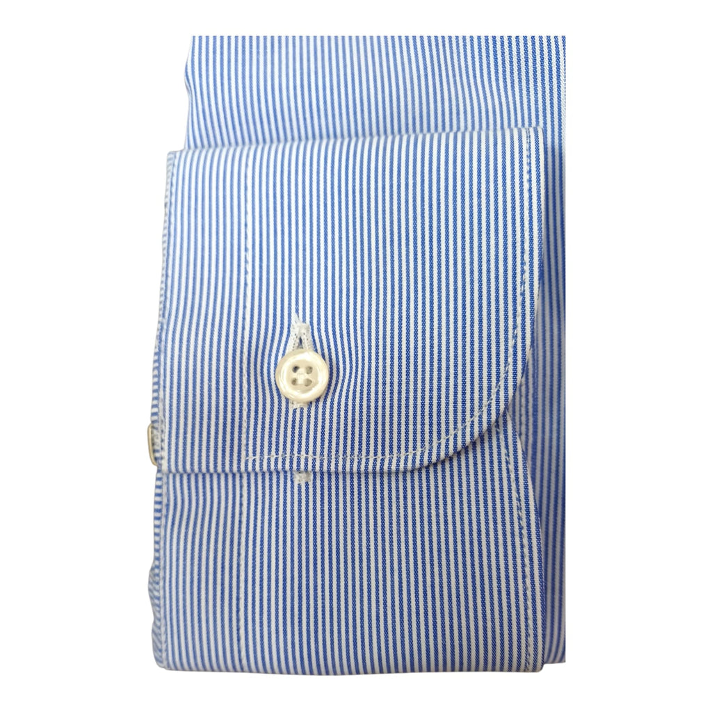 Camicia Almost Blue riga stretta collo francese