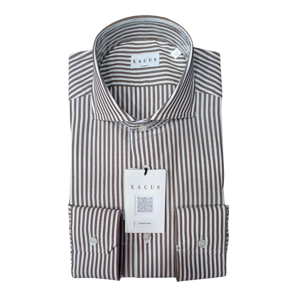 Xacus Camicia bacchetta collo francese