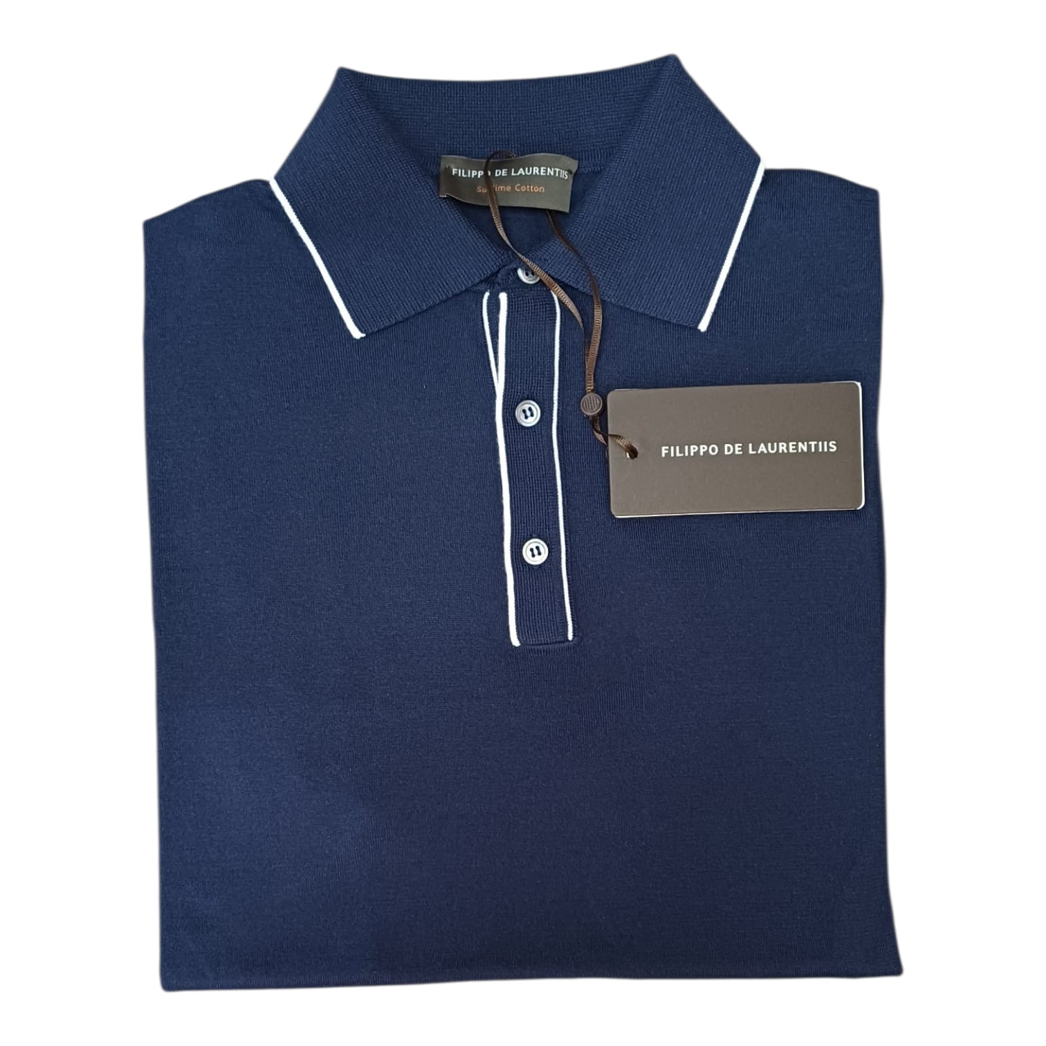 Filippo De Laurentiis Polo in Giza cotton