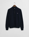 GANT Maglia in lana d’agnello finissima con zip corta